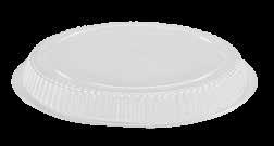 DOME LIDS 00591 Dome Lid for 1 Lb.