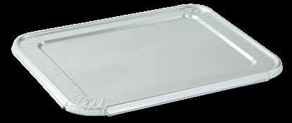 ALUMINUM PANS - LABELED Labeled with Individual UPC Code 08581 Full Size Pan Lid L.