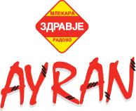 From +2 0 C до +8 0 C Product name Ayran 1 % 180 ml Milk fat 1,0% Plastic cup with aluminum cover