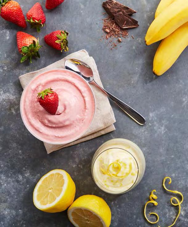 HIGH PERFORMANCE SERIES BLENDER DESSERTS Strawberry Balsamic Frozen Yogurt