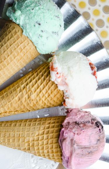 4 5 ADD A FINISHING TOUCH VARIEGATES AND INCLUSIONS marbling texture and flavor into ice cream adds flair PreGel s line of Arabeschi Toppings and