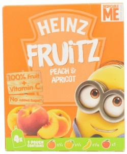 Global New Product Introductions: 2013-2017 GLOBAL FAST FACTS: HEINZ PEACH & APRICOT SMOOTHIE: is 100% fruit, including apple, apricot, peach and