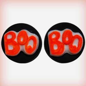 Boo Cookie Molds - Plastic embed mold made out of food grade plastic.