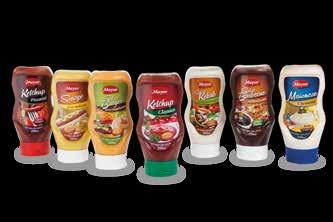 Our vast range of condiments is available in top up and
