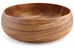 All of our bowls are hand-turned from a single