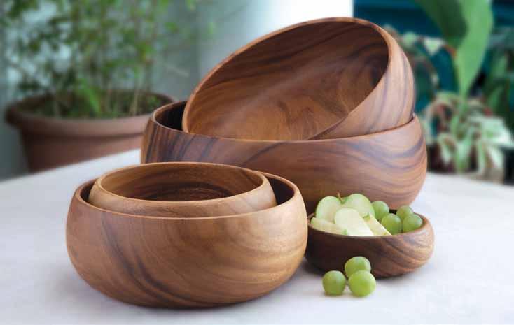 art. These skillfully handcrafted bowls showcase