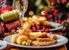Festive lunch & dinner OUR FESTIVE LUNCH IS AVAILABLE FROM 1ST - 24TH DECEMBER LUNCH SERVED FROM 12 NOON-4PM. DINNER SERVED FROM 5PM-9PM. FESTIVE 2 COURSE LUNCH 16.95PP. FESTIVE 2 COURSE DINNER 19.