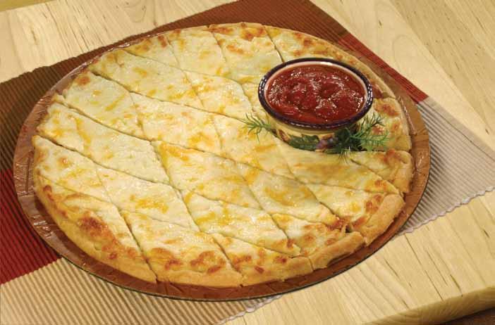 00 702375 083 702342 083 Pizza Dunkers Fino el ajo queso pizza con marinara ain