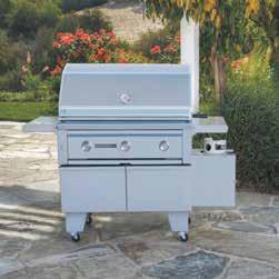 We were happy to hear that core features of our Sedona by Lynx grills, such as the Lynx Hood Assist were his favorite features.