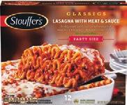 Facebook.com/LundsandByerlys @LundsandByerlys Pinterest.com/LundsandByerlys @LundsandByerlys $10.99 Stouffer s Party Size Lasagna 90 oz. GROCERY Nabisco Snack Crackers and Cookies 3.5-15.1 oz.