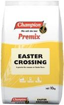 Flavour, Paste, Essence & Other Code Product Size UOM 70551 Bake In Box Carton 200 Pieces CAS 66874 Champion Premix Easter Crossing Mix 10kg BAG 89080 Christmas Bake n Box Kit - Small 100 Pieces CAS