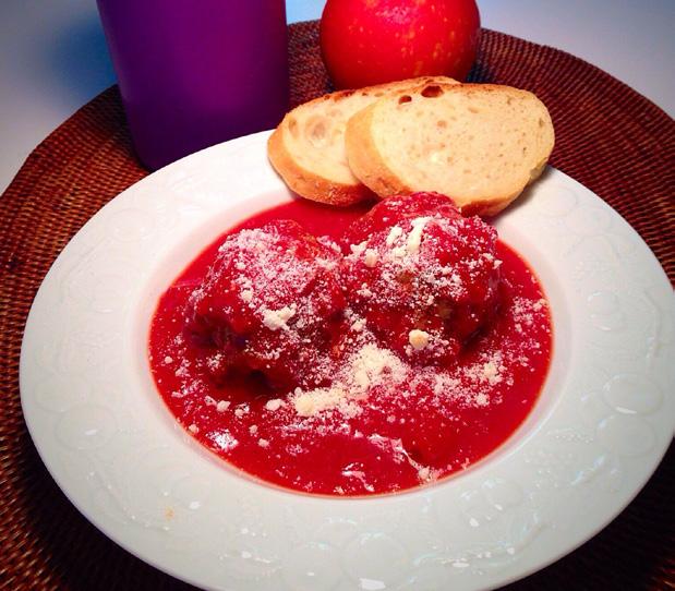 Mama Mancini Meatball n Sauce Hot Lunch I was always looking for a school lunch that my children would enjoy and had ingredients that were real. When possible, I wanted my kids to have a hot lunch.
