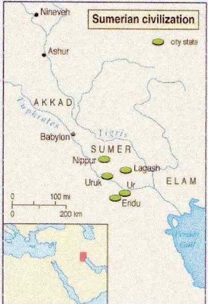 Mesopotamian Societies Sumerians non-semitic people /language Uruk (and other