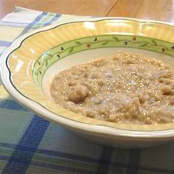 Sweet Oatmeal 1 1/2 cups milk 1/2 cup quick