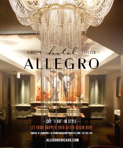 Hotel Allegro Chicago Wedding Menu One cannot think well, love well, sleep well, if one has not dined well.