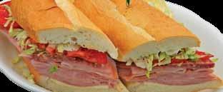 50 Homemade Soups Cold Subs served with lettuce, tomato, onions & vinegar Hot Subs (10") Chicken Cutlet Parmigiana 7.