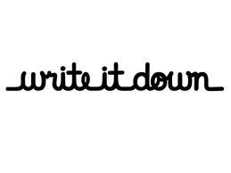 5. Write it down.before even leaving your desk, record it in your food diary. When you commit something in writing, you're a lot more likely to follow it through.