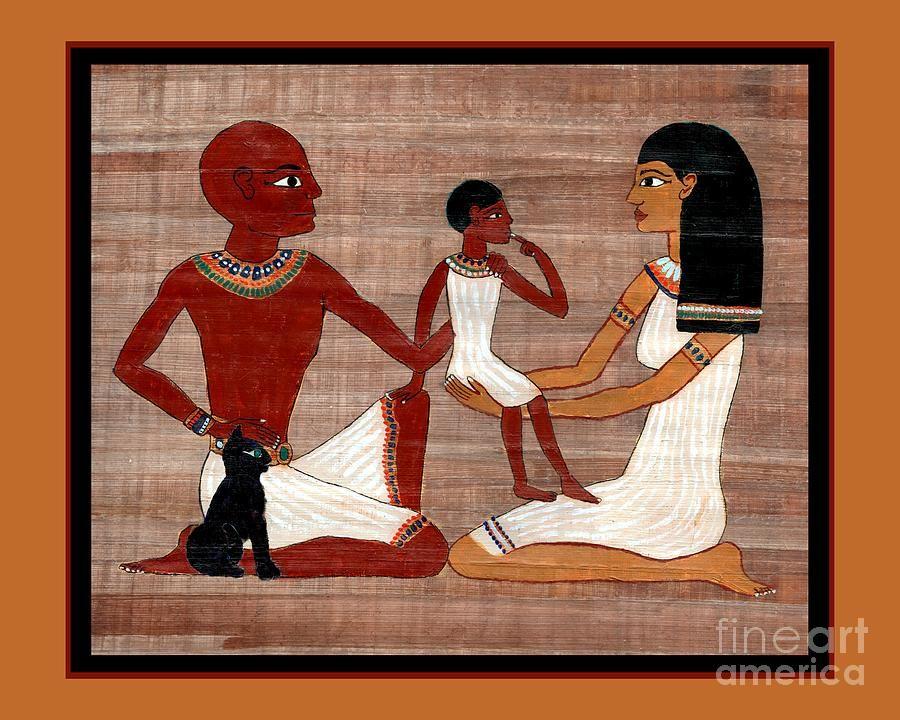 The Family Unit 1. The father headed the family and made most decisions. Upon his death, the oldest son became head of the family. 2. Eventually, women had the same rights as men in Ancient Egypt. 3.