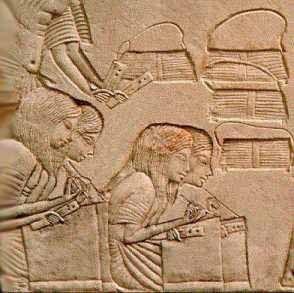 Ancient Egyptian Education System 1. Only a small percentage of boys and girls went to school, most of which were from upper class wealthy families. 2.