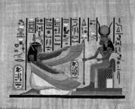 EGYPTIAN WRITING Two writing