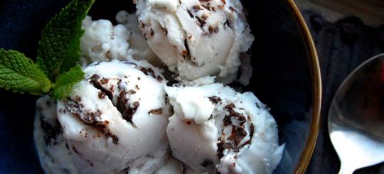 Mint Chocolate Chip Ice Cream A classic pairing, mint and chocolate are two flavors that work extremely well together.