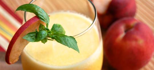 Peach Coolers During the height of hot summer days, peaches come out in abundance. Cool down with this refreshing drink recipe that the whole family can enjoy.