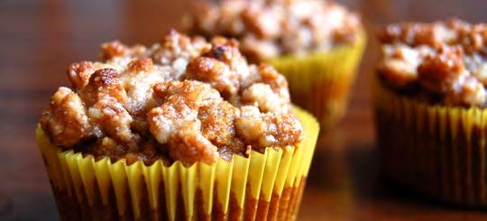 Pumpkin Streusel Muffins Perfect for the fall, these pumpkin streusel muffins are packed with delicious flavors. Your taste buds will thank you for this incredibly tasty treat.