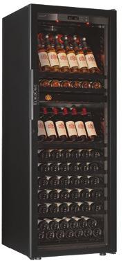 Wine serving and maturing cabinet Benefitting from the most advanced technology, the 6000 Series is available in three versions: single-temperature, two-temperature or multi-temperature.