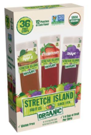 Stretch Island Organic Fruit Strips Food Vision