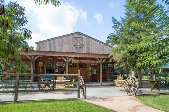 TownHall Texas Property Overview Barn Our 3,000-square foot climate-controlled party barn is the perfect place to come in after your ceremony for dinner, drinks, and dancing!