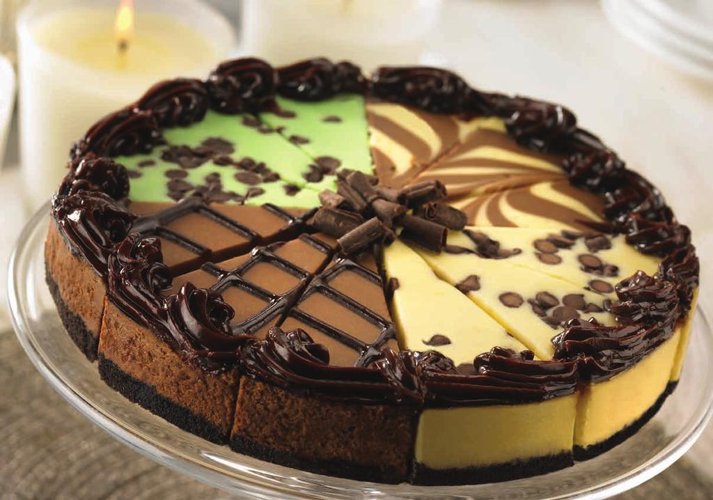 8833 8837 NEW ITEM SELLER Item # 8837 Chocolate Lover s Cheesecake Collection Item #8833 (Tarta de queso con 4