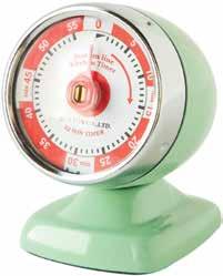 TIMERS Square Retro Timer Mint Green 4268