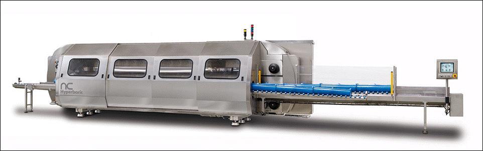 horizontal 100 L HPP machine (price under US $1 million) May 2010