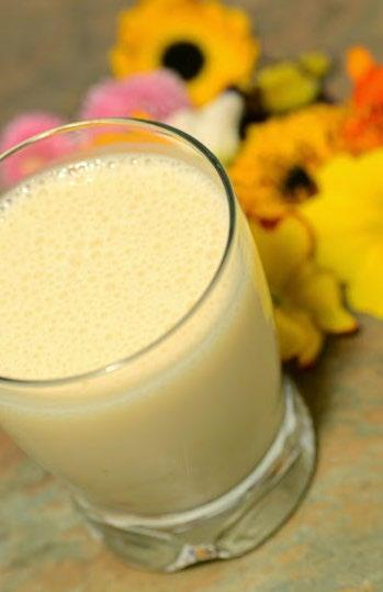 Saturday: Mango Lassi Rich yet refreshing, this is equally as delicious with banana instead of mango. If you can t find Thai coconut meat, try using coconut yoghurt instead.