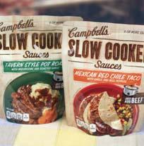 2/ 5 Campbell s Slow Cooker Dinners 13 oz.