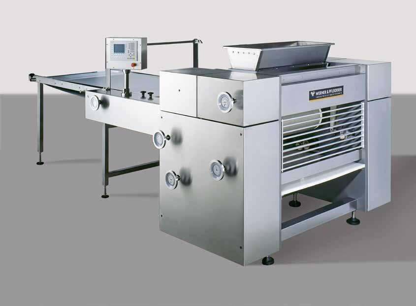 Cooker (caustic solution) with distributors and cutting machine COSTS SAVED THANKS TO NO-WASTE CUTTING