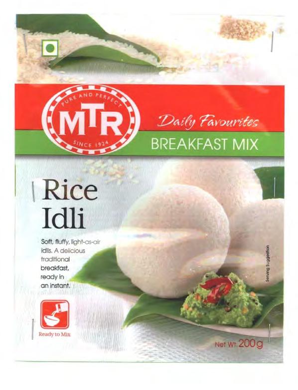 2321104 24/04/2012 MTR FOODS PRIVATE LIMITED trading as ;MTR FOODS PRIVATE LIMITED NO. 1,2ND & 3RD FLOOR, 100 FEET INNER RING ROAD,EJIPURA,. 2ND STAGE, BANGALORE 560 047.