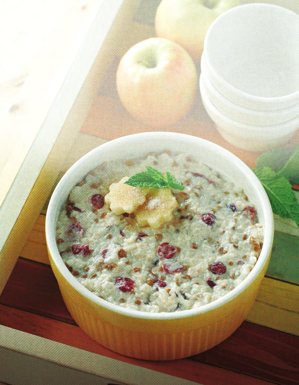 Creamy Lentil Rice Pudding with Fresh Spiced Apple DESSERT SERVINGS 4-6 PREP TIME 10 minutes TOTAL TIME 55 minutes Ingredients 4 cups (1 L) 2% milk ½ cup (125 ml) long grain rice ½ cup (125 ml)