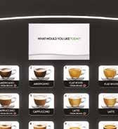 Continental style coffees made with real espresso, freshly