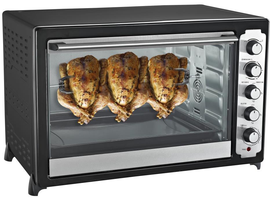 LOGO 00L ELECTRIC OVEN WITH ROTISSERIE & LAMP & CONVECTION INSTRUCTION MANUAL Model No.
