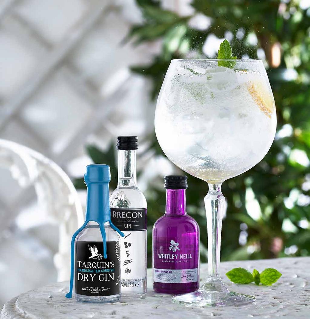 The Connoisseurs Gin Bar Gin is going through a renaissance and is now the drink of choice for many.