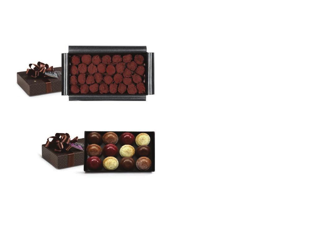 TRUFFLES NO 28 AN ASSORTMENT OF 28x CHOCOLATE TRUFFLES COATED IN PURE COCOA POWDER. CODE: 13324 PRICE: 30.
