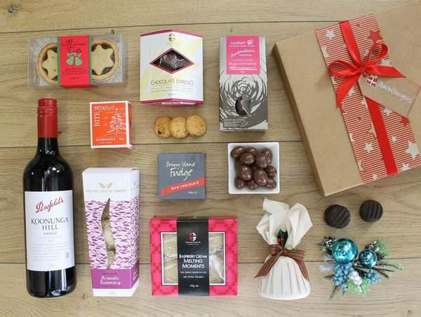 Yarra Valley Salted Cashews 70g $105 Christmas Collections Penfold's Koonunga Hill 2015 Connoisseurs Collection Chocolate Espresso Biscuits 60g Connoisseurs Collection Rasberry Cream Melting Moments