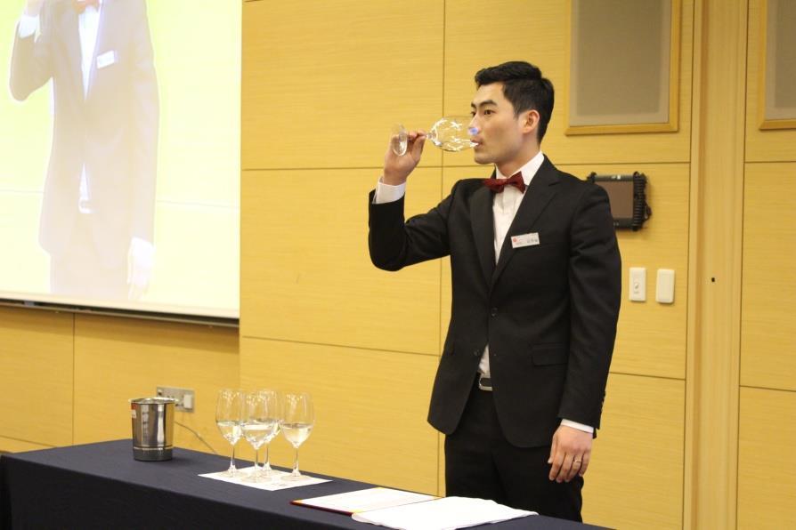 Korean Water Sommelier Championship Water Sommelier Championship - 3 players go up to Final.