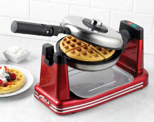 RFW600 RFW600 Nonstick Flip Belgian Waffle Maker Easily make the perfect syrup-soaking waffles with the flip of a handle.