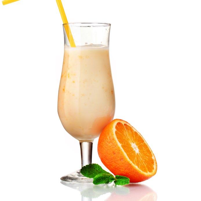 Orange Creamsicle Smoothie 2 scoops TruPLENISH Nutritional Shake (vanilla) ½ fresh orange or use 3 oz.