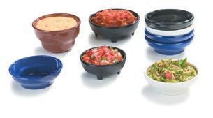 D-331351 Salsa and Molcajete Dishes on page 58 0475 0470 Brown(01) White(02) Black(03) Red(05) Turquoise(15) Lenox Brown(28) Bone(42) Cobalt Blue(60) Interlocking Tortilla Servers