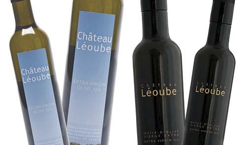 Château Léoube s Olive Oils Premium Azur Two blends - The first blend (premium), made from an autumn harvest, gives a lively, perfumed, light green oil in the style of Tuscan oils.