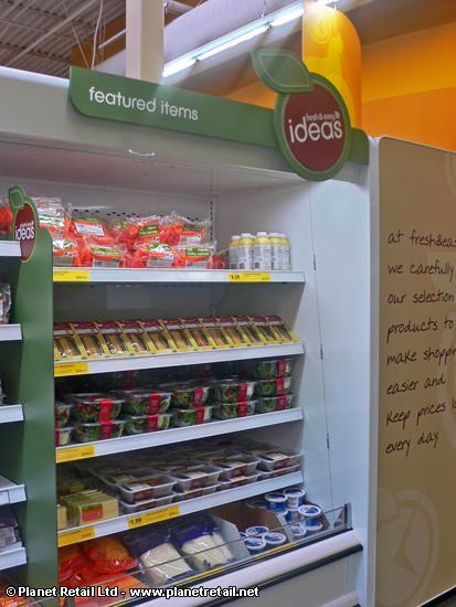 Convenience Food 3'Fresh & Easy Ideas' is designed to create excitement in what is generally a promotion-free environment.