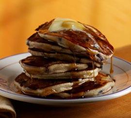 Wild Blueberry and Ricotta Pancakes Ricotta makes these pancakes light and creamy. It s the perfect foil for the intense sweet-tart flavor of wild blueberries, which are widely available frozen.